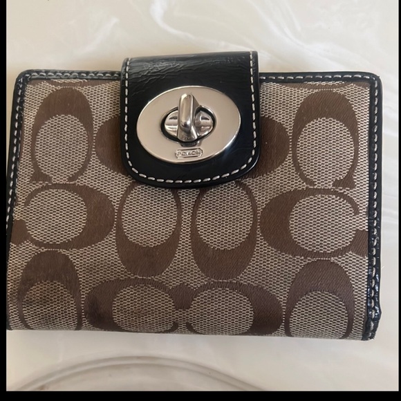 Monogram coach crossbody bag with wallet✨ - Picture 6 of 6